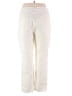 Talbots Outlet Solid Ivory Khakis Size 18 - photo 2
