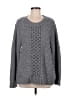 Michelle Nicole Gray Pullover Sweater Size M - photo 1