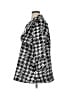 I.C. By Connie K Houndstooth Black Coat Size XL - photo 5