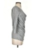 Apt. 9 100% Rayon Gray 3/4 Sleeve Top Size XS - photo 4
