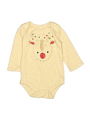 Holiday Time Long Sleeve Onesie (view 1)