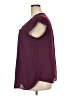 Daniel Rainn 100% Polyester Burgundy Short Sleeve Blouse Size 2X - photo 5