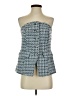 New Look Blue Sleeveless Blouse Size 6 - photo 1