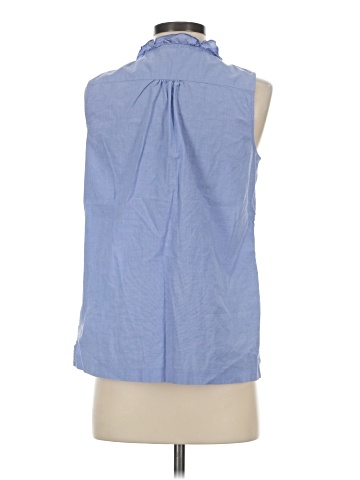 Lands' End Sleeveless Button-Down Shirt (view 2)
