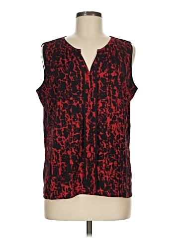 Calvin Klein Sleeveless Blouse (view 1)