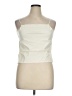 MNG 100% Polyester Ivory Sleeveless Blouse Size L - photo 1