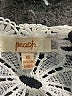 Peach 100% Polyester Ivory White Long Sleeve Blouse Size XL - photo 7