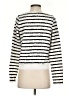 Anthropologie Stripes White Pullover Sweater Size S - photo 2