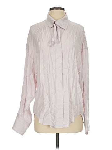 Equipment Long Sleeve Blouse (view 1)