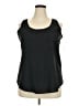 Faded Glory 100% Polyester Black Tank Top Size 20 - photo 1