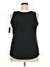Faded Glory 100% Polyester Black Tank Top Size 20 - photo 2
