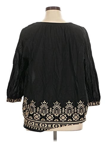 Purejill 3/4 Sleeve Blouse (view 2)