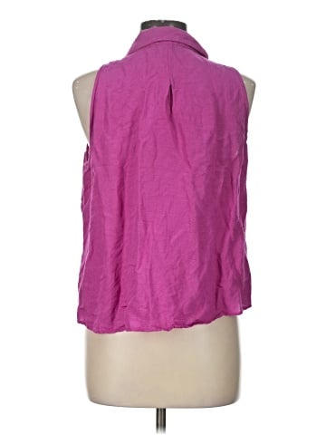 Boston Proper Sleeveless Button-Down Shirt (view 2)