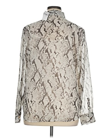 Ann Taylor Long Sleeve Button-Down Shirt (view 2)