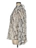 Ann Taylor Silver Long Sleeve Button-Down Shirt Size XL - photo 5