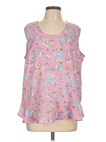 D&Co. Sleeveless Blouse (view 1)