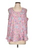 D&Co. Pink Sleeveless Blouse Size L - photo 1