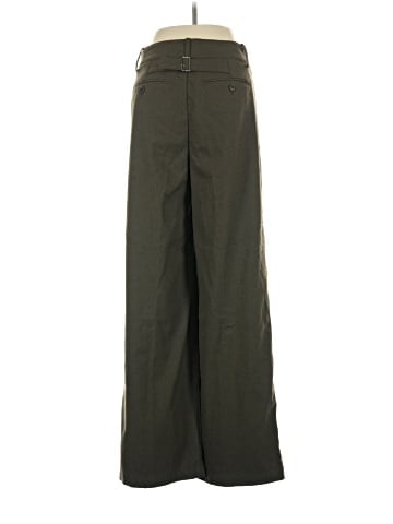 Madewell The Harlow Wide-Leg Trouser in Brushed Twill (view 2)