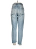Topshop 100% Cotton Solid Blue Jeans Size 28 waist - photo 2