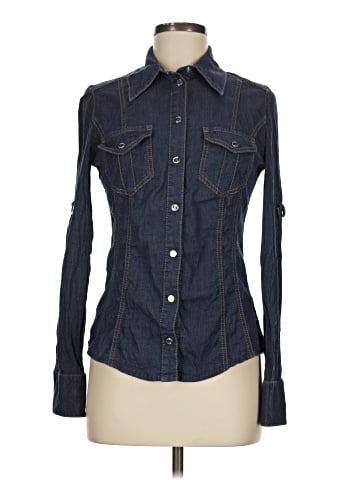 Karen Millen Long Sleeve Button-Down Shirt (view 1)