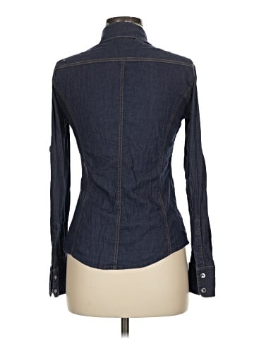 Karen Millen Long Sleeve Button-Down Shirt (view 2)