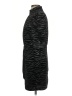 Aqua Animal Print Black Cocktail Dress Size S - photo 5