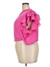 Timing 100% Polyester Pink Short Sleeve Top Size 3X - photo 5