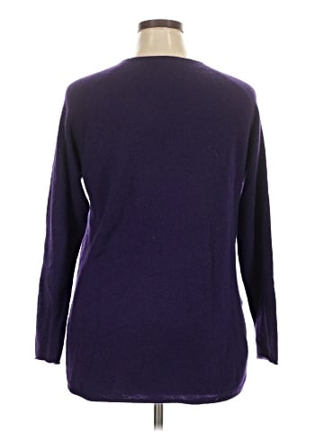 Lusso Cashmere Pullover Sweater (view 2)