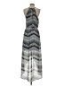 Sanctuary 100% Polyester Chevron-herringbone Gray Casual Dress Size S - photo 2