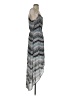 Sanctuary 100% Polyester Chevron-herringbone Gray Casual Dress Size S - photo 4