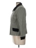 Jessica Howard 100% Cotton Houndstooth Gray Jacket Size 12 Petite - photo 5