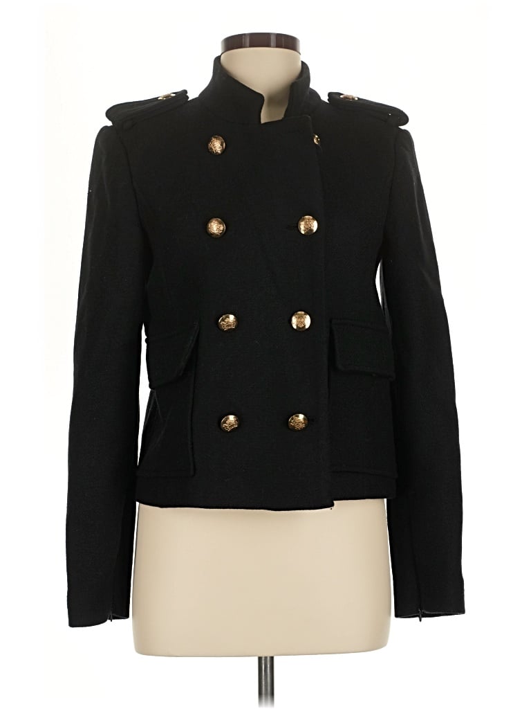 Pre-owned Zara Jacket In Black