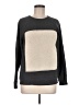 Piko Color Block Gray Pullover Sweater Size M - photo 1
