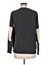 Piko Color Block Gray Pullover Sweater Size M - photo 2