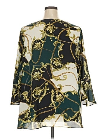Avenue 3/4 Sleeve Blouse (view 2)