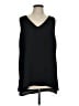 Ann Taylor 100% Polyester Black Casual Dress Size L - photo 1
