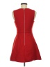 Zara Basic Solid Red Cocktail Dress Size M - photo 2