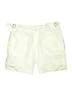 Lole 100% Linen Yellow Cargo Shorts Size 14 - photo 1