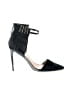 L.A.M.B. 100% Leather Black Heels Size 10 - photo 1