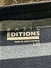 Basic Editions Stripes Blue Short Sleeve T-Shirt Size L - photo 7