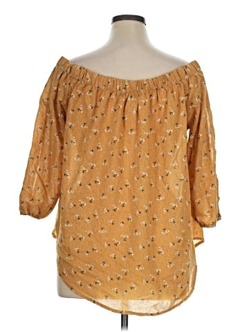 Assorted Brands 3/4 Sleeve Blouse (view 2)