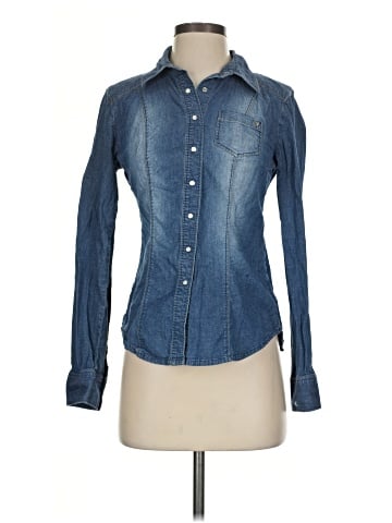 Guess Long Sleeve Button-Down Shirt (view 1)