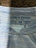 Life Is Good 100% Polyester Blue Sleeveless Top Size M - photo 7