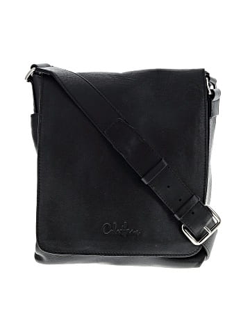 Cole Haan Leather Messenger (view 1)