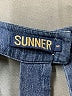 Sunner 100% Cotton Solid Blue Romper Size 6 - photo 4