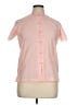 Lily 100% Polyester Pink Short Sleeve Blouse Size XL - photo 1