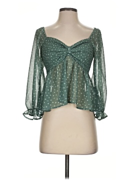 Francesca's 3/4 Sleeve Blouse