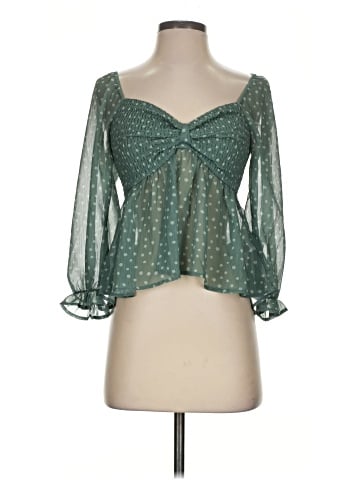 Francesca's 3/4 Sleeve Blouse (view 1)