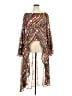 Ashley Stewart Print Orange Long Sleeve Blouse Size 18 Plus - photo 1