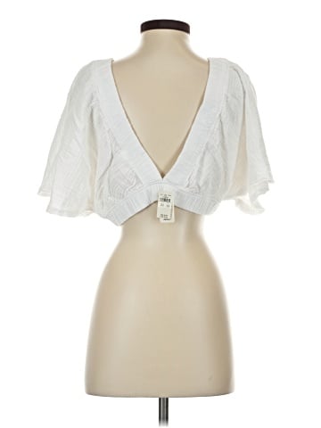 Aerie Short Sleeve Blouse (view 2)